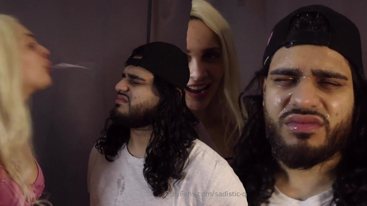 sadisticqueen – rubbing my spit all over your face – female domination