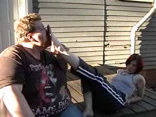 savagesinsrpductions – lick my dirty feet bitch (old rare clip with sd resolution)- foot worship