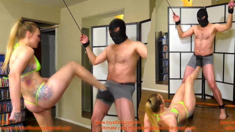 tied up and busted by a powerful goddess