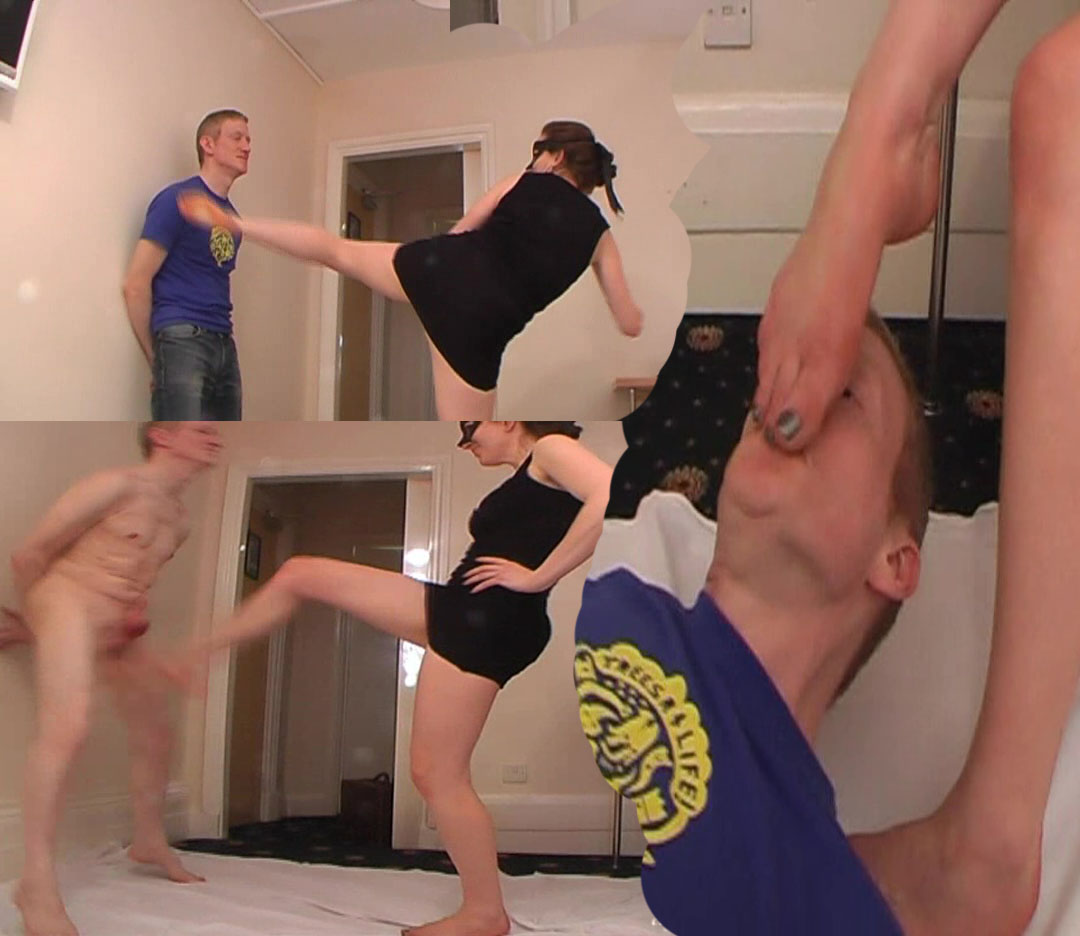 Sniff that kick – Lady Patent – karate domination