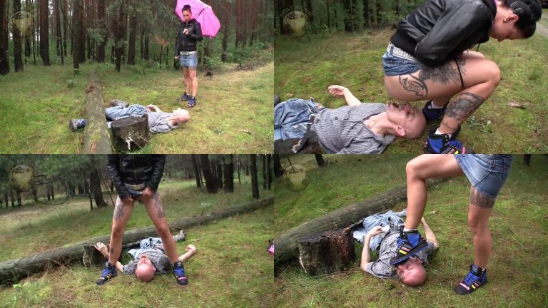 wounded man gets a cruel treatment