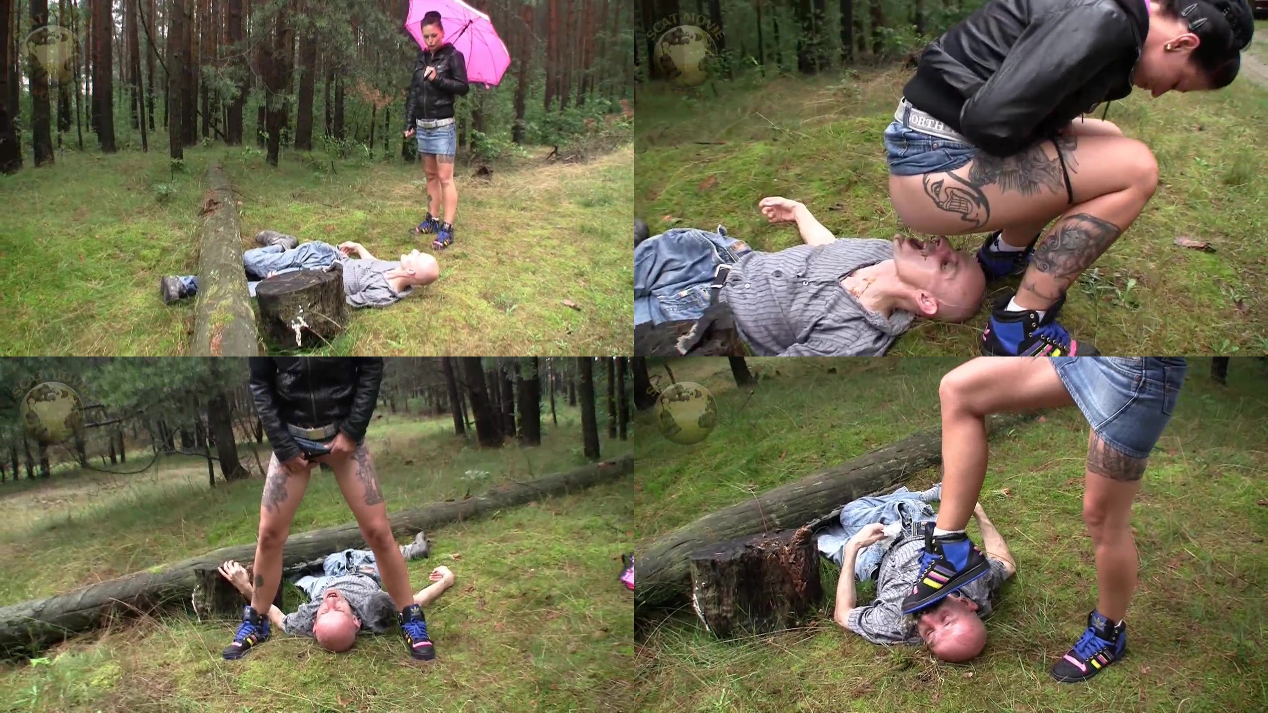 wounded man gets a cruel treatment