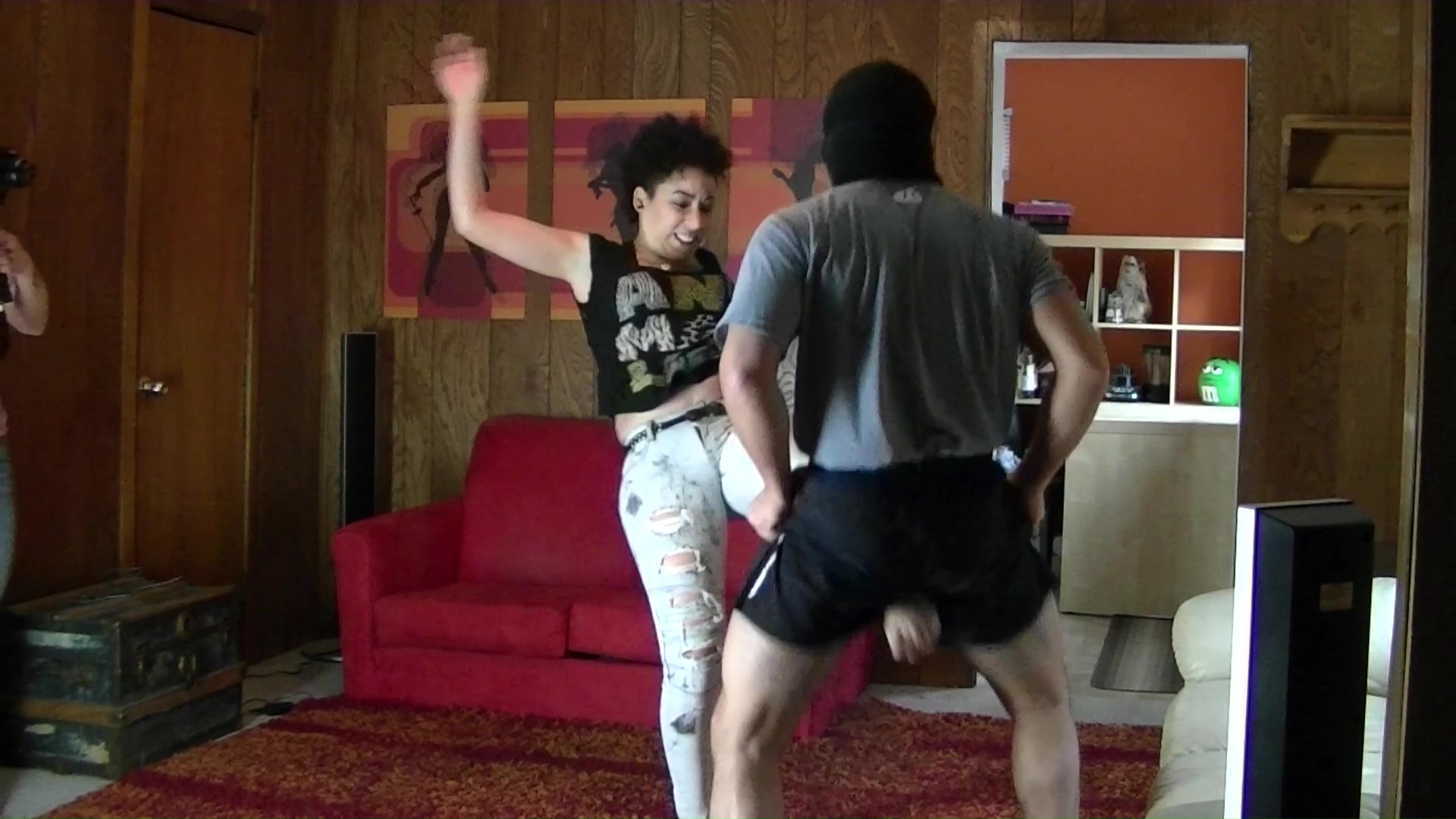 Mandy’s ballbusting training