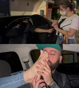 dribing with a big foot in your mouth