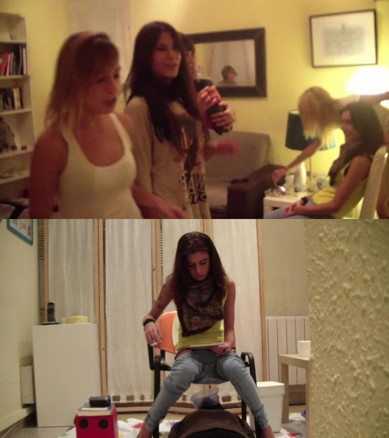 what to do when toilet is out of order during party and there is an old deviant neighbor living downstairs
