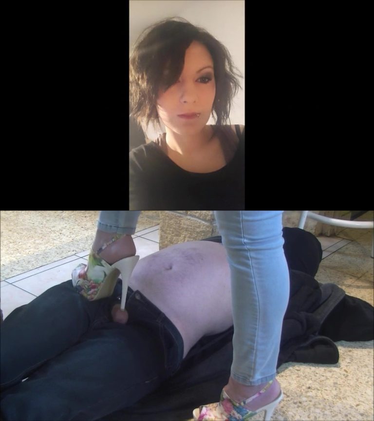 Mistress Marie makes sure this pervert won’t be able to show his boner to girls in public
