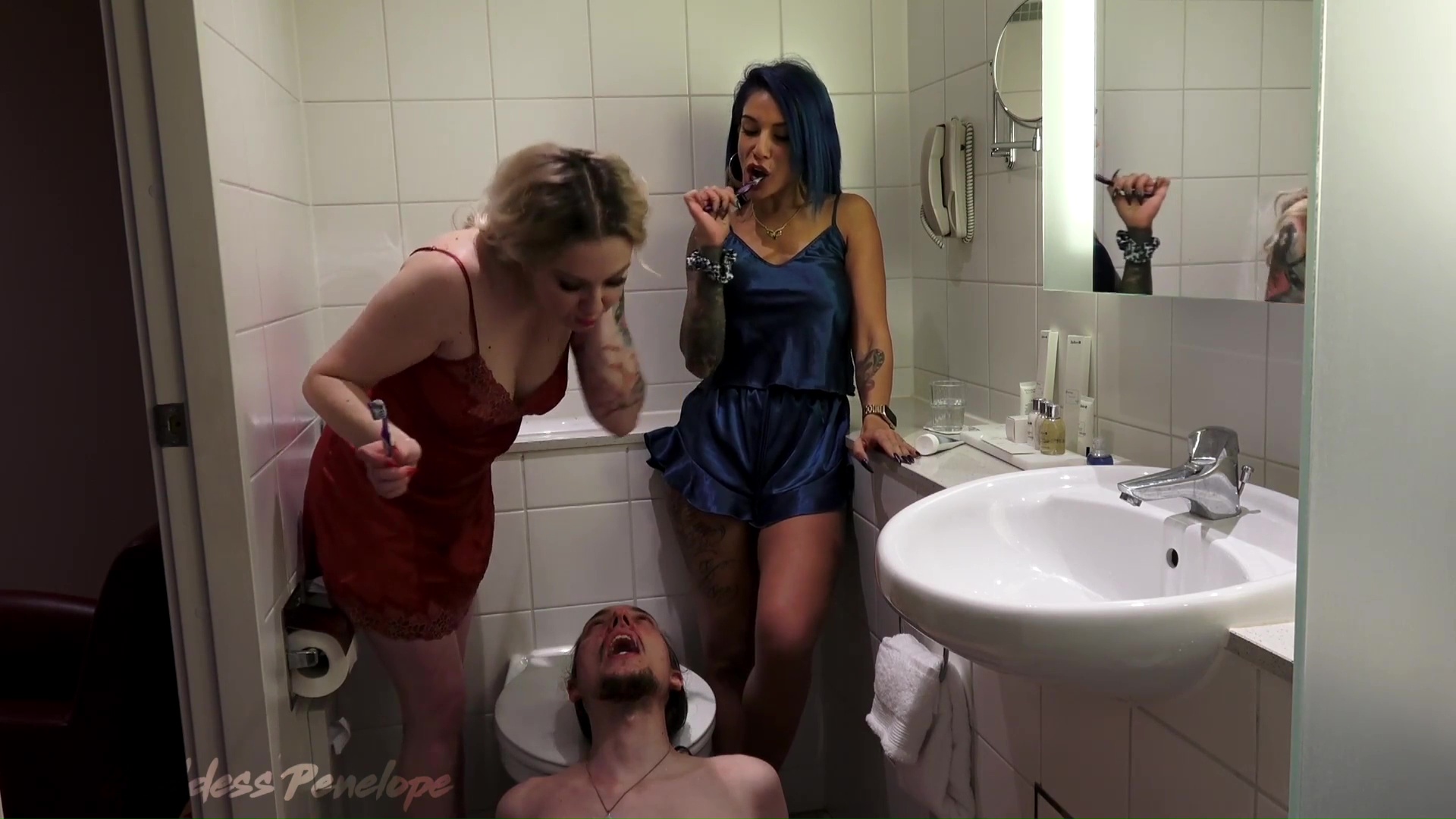 using our slave in the morning