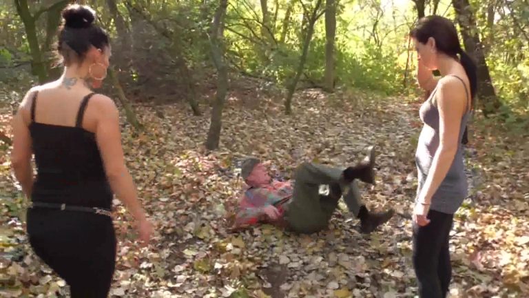 Kicking The Old Slave In The Forest