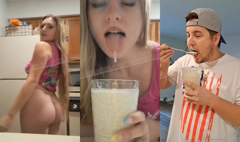 I made a disgusting smoothie for my slave