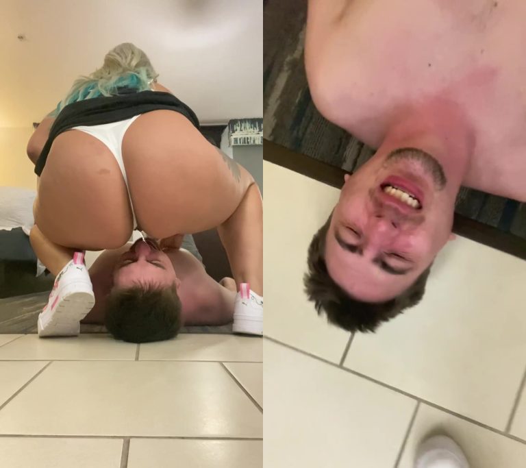 this dumb fuck came all the way from NY to drink my piss (short clip)