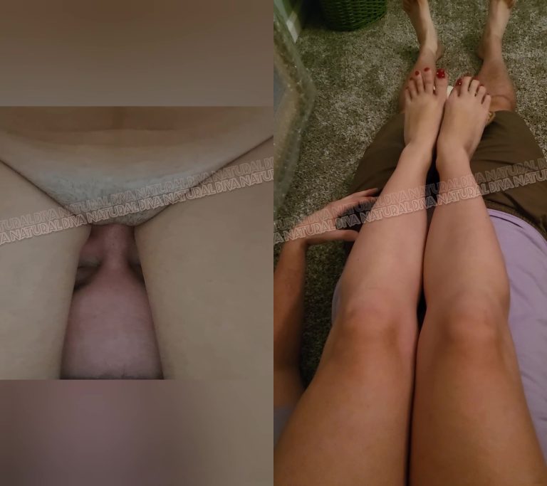eat it good or I will dig my heels in your balls