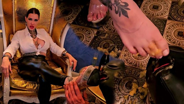 my gimp is only allowed to eat what is on the floor