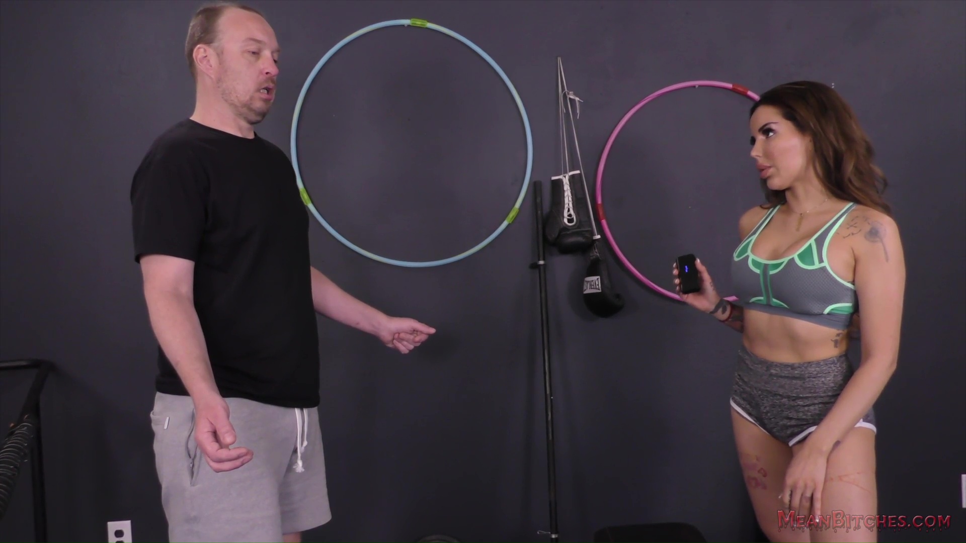 gym creep gets his lesson