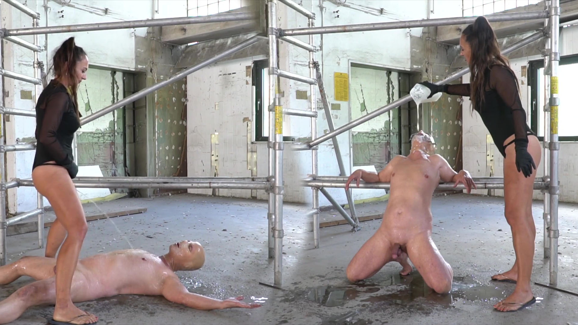 soaked in pee and humiliated