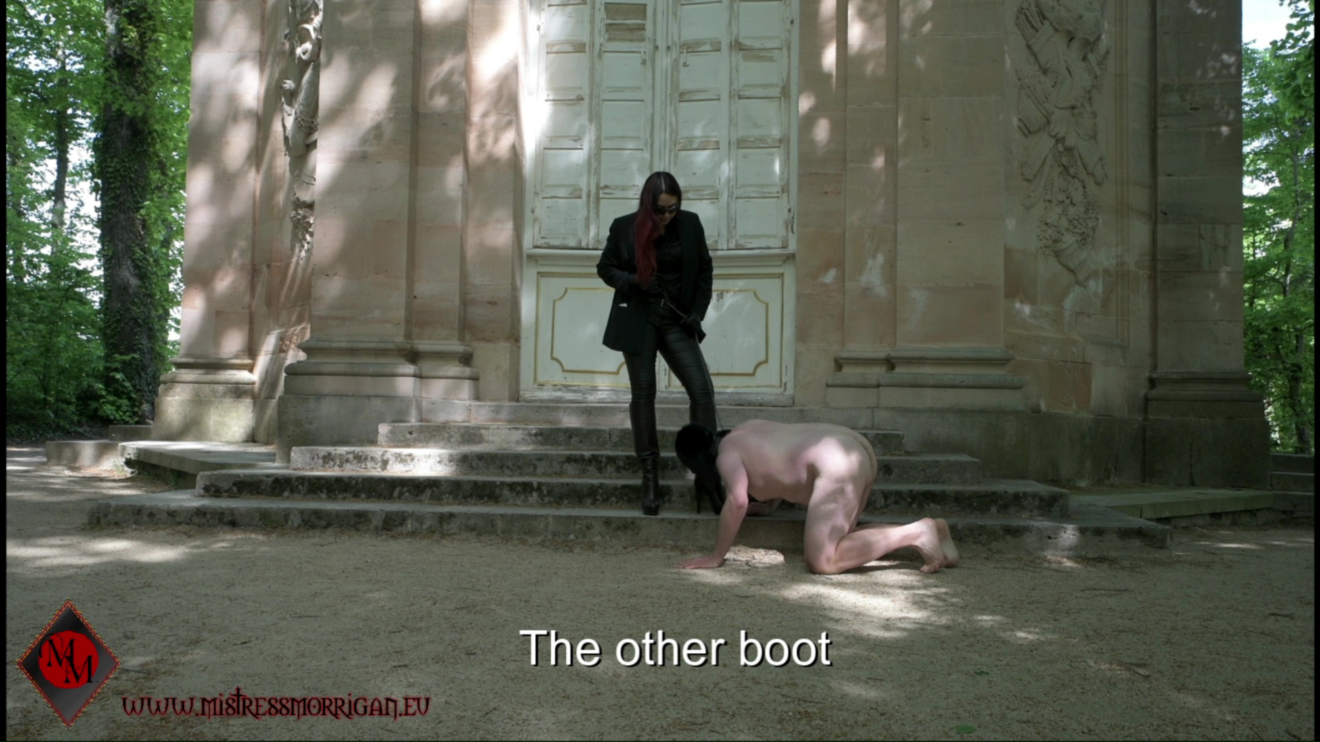 I will teach you how to eat mud from my boots properly