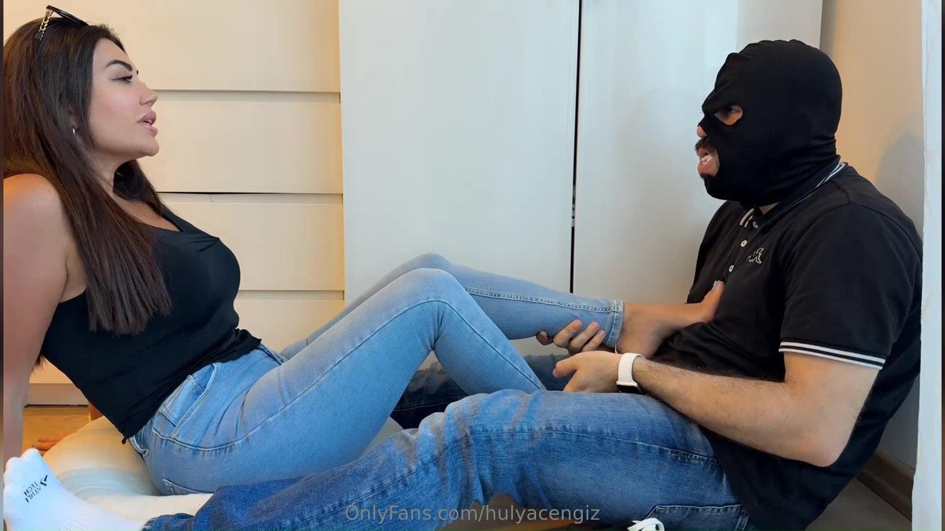 you’re so pathetic, even chewing my sweaty socks makes you hard