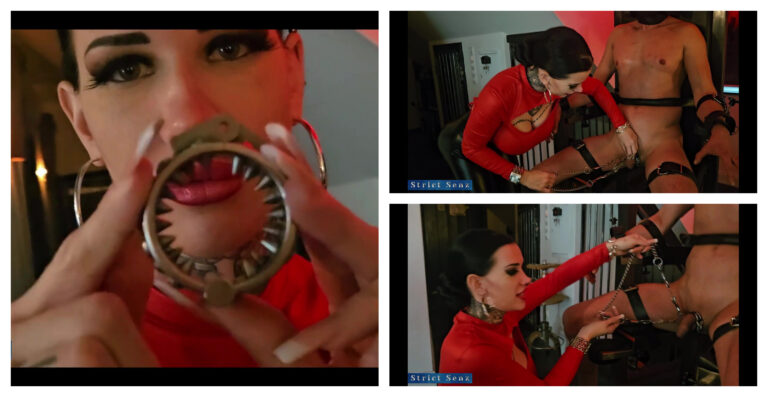 testing my vampire cock ring