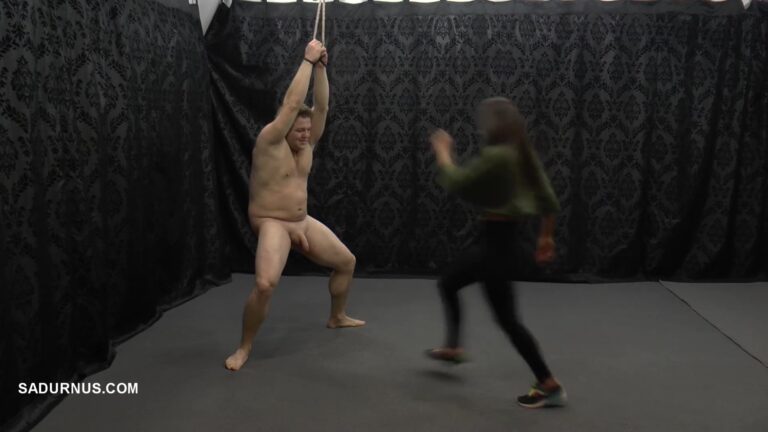Nomi shows no mercy on molester’s balls